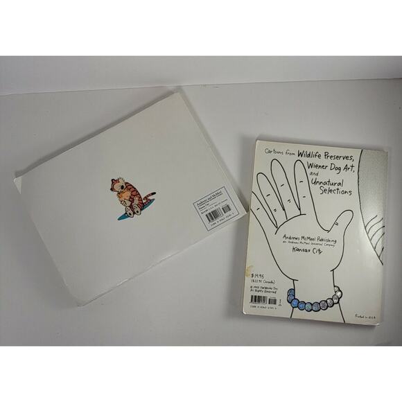 The Far Side and Calvin Hobbes Paperback Comic Collections Set of Two Books - Picture 2 of 8